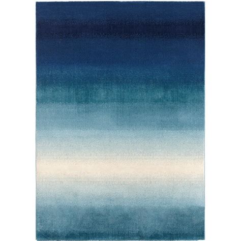 Blue Ombre Area Rug