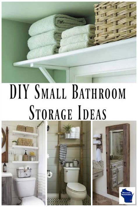 Diy Small Bathroom Storage Ideas
